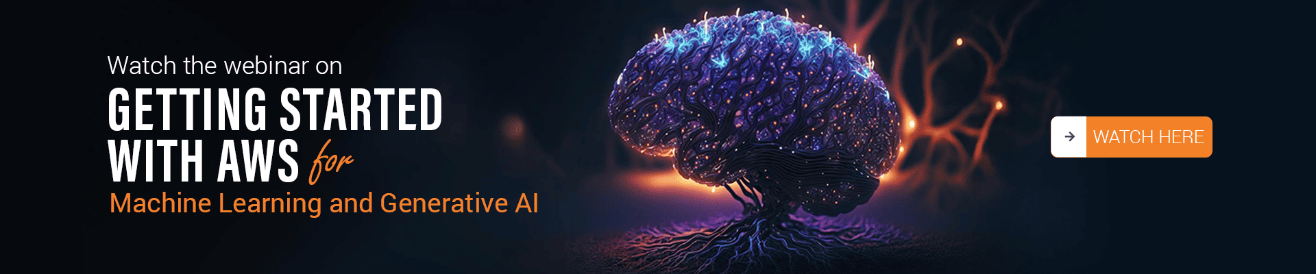 Watch the webinar on Getting started with AWS for ML and GenAI