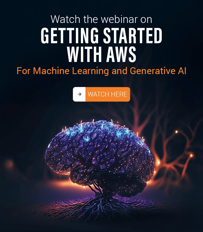 Watch webinar on Getting started with AWS for ML and GenAI